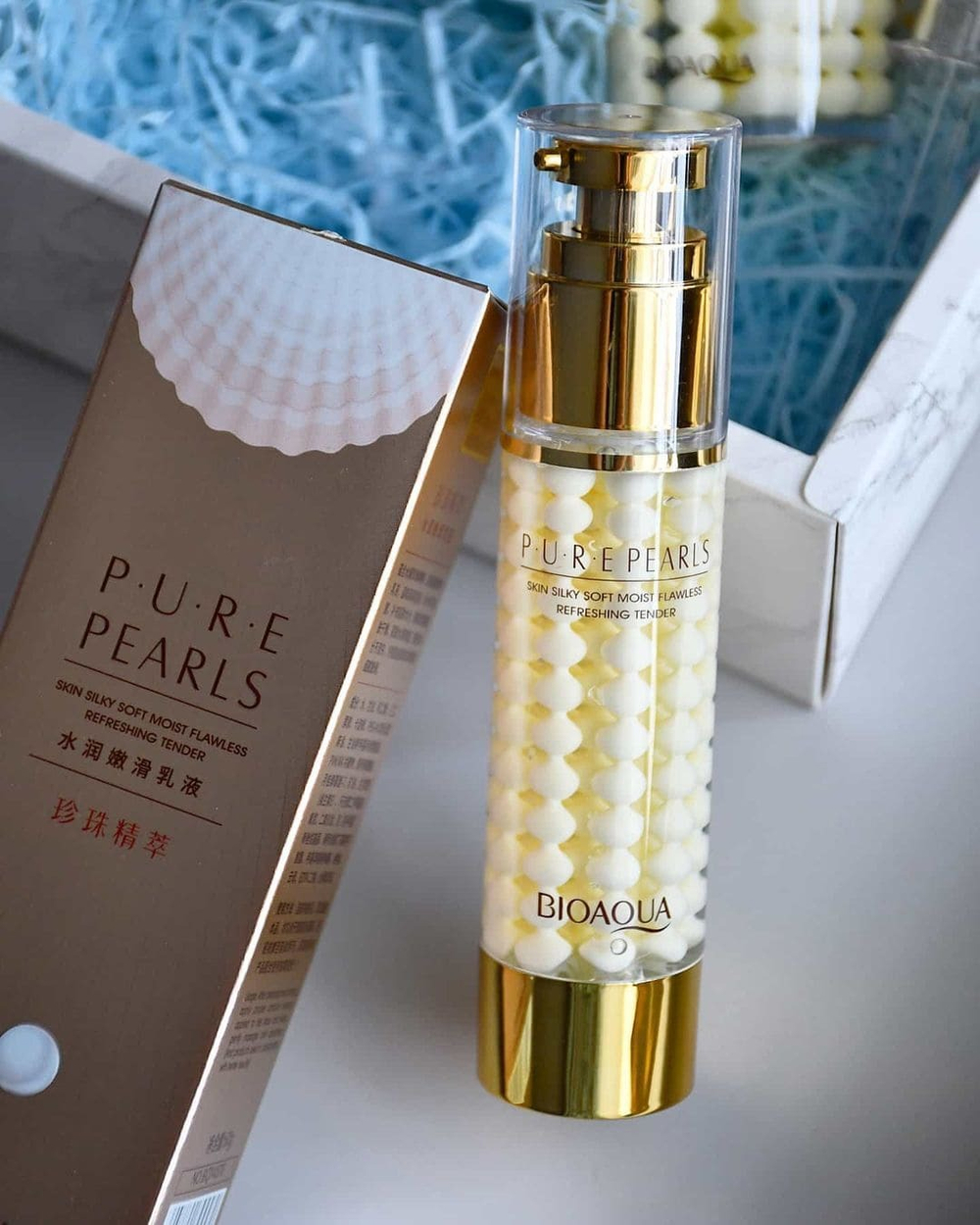 Эмульсия для лица с жемчугом, 60г