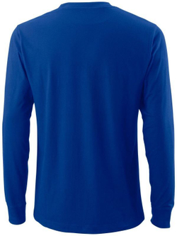 Мужская теннисная футболка теннисная Wilson Team II LS Tech Tee M - team royal