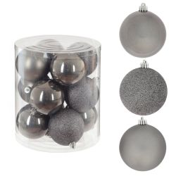 GAEM Набор из 12шт Украшение новогоднее "Шар", D9 см, L19 W19 H21,5 см