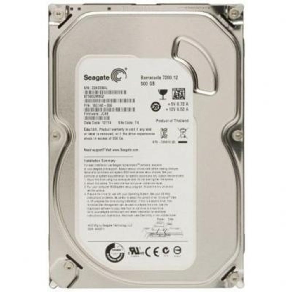 Жесткий диск Dell 500GB 7200RPM 6Gb/s 16MB 3.5&quot; SATA 02PKVY