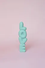 Купить Свеча Unification Love "Love" голубая (Морская соль) Свеча Unification Love "Love" голубая (Морская соль)
