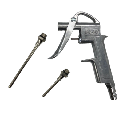 Продувочный металлический пистолет Pegas с набором аксессуаров.