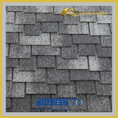 Гибкая черепица KATEPAL Ambient Серебристый коралл  2,18 м2