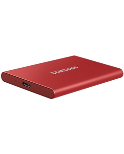 Тведотельный накопитель SSD Samsung T7 External 2Tb RED USB 3.2 (MU-PC2T0R/WW) 1year