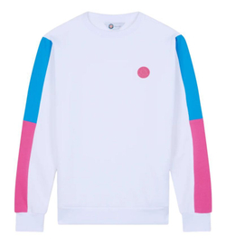 Женская Кофта теннисная Roland Garros Sabrina Pop Energy Sweatshirt - белый