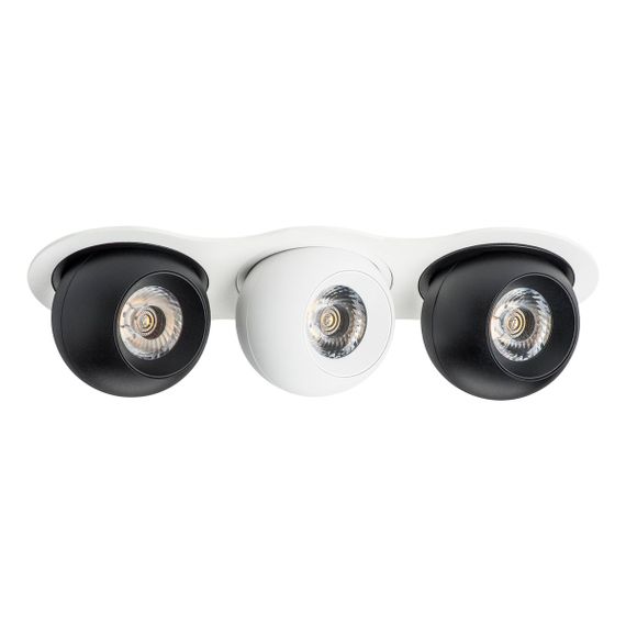 Комплект из светильника и рамки Lightstar Intero Ball (217636+217072+217062+217072) i636726272