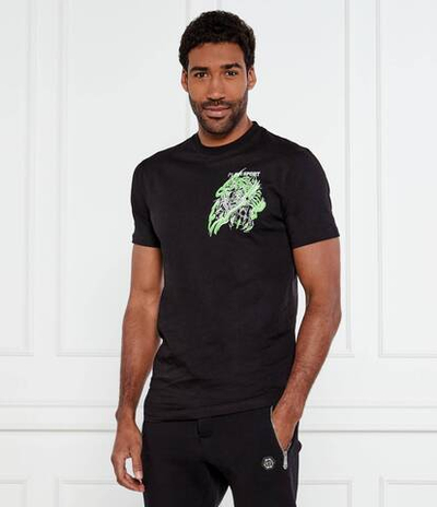 Футболка Tiger Plein Sport - черный(MTK8014 STE001N)