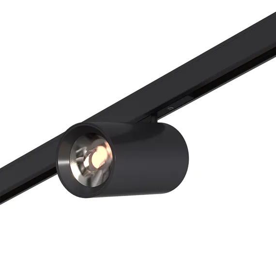 ST671.436.05 Магнитный трековый светильник Черный LED 1*5W 3000K 340Lm Ra>90 36° IP20 D35xH58 24V СУПЕР5