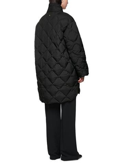 Marc Cain Пальто стеганое двустороннее с воротником - стойкой