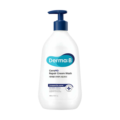Derma:B CeraMD Repair Cream Wash 400ml