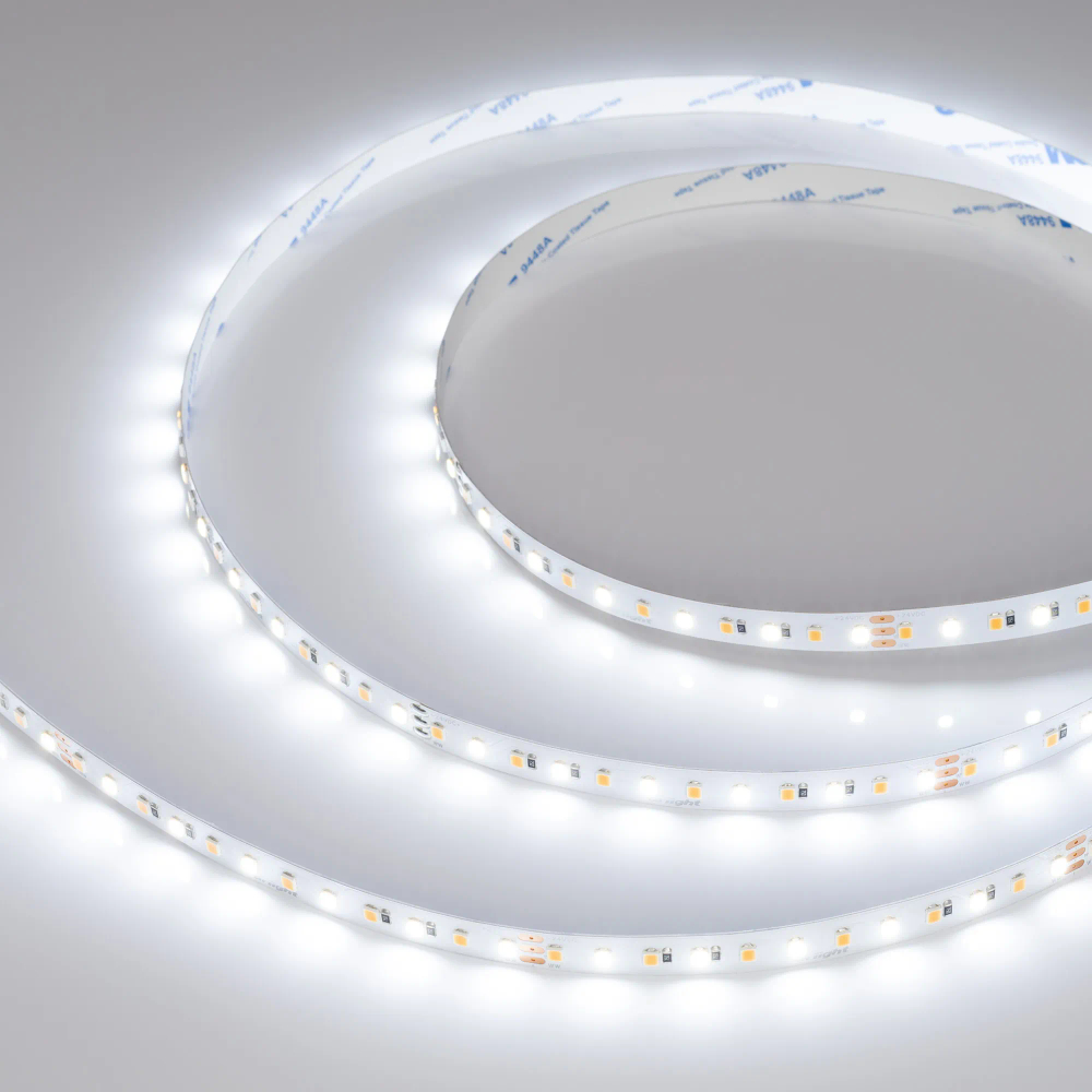 Светодиодная лента RT-A120-10mm 24V White-MIX (23 W/m, IP20, 2835, 5m) (Arlight, Изменяемая ЦТ) 025209(2)