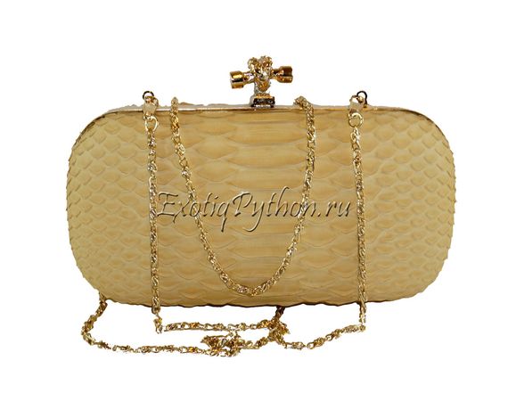 Клатч из кожи питона CL-68