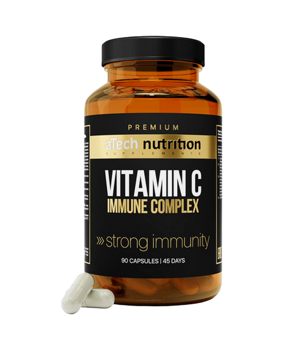 Витамин С, Vitamin C, aTech Nutrition Premium, 90 капсул