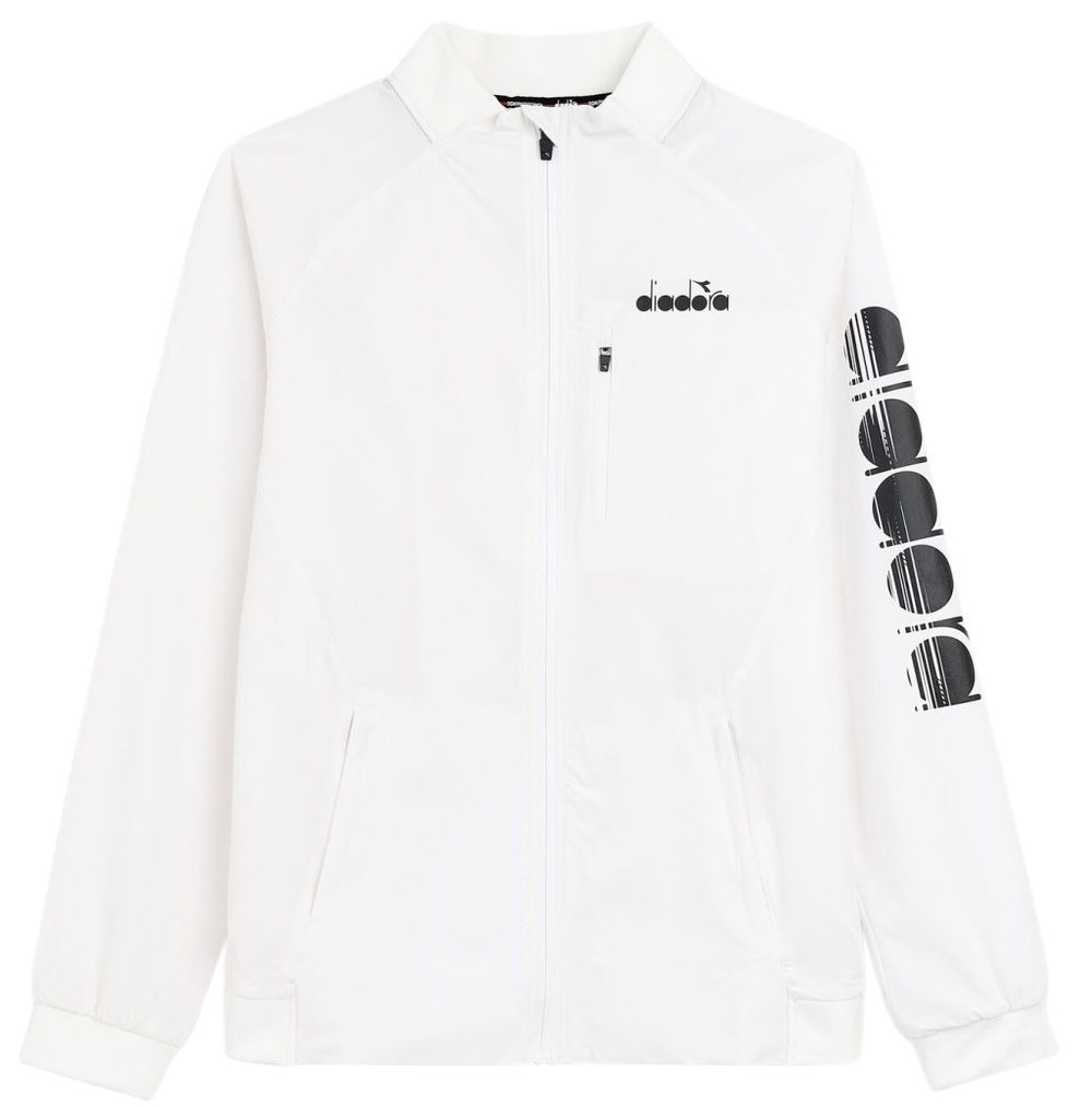 Мужская теннисная кофта Diadora FZ Jacket M - белый