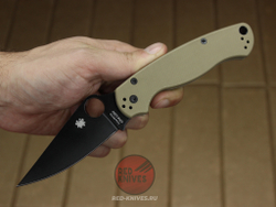 Нож Spyderco Paramilitary 2 - Battle Green BLK RK-436