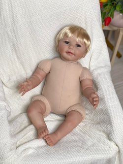 Кукла Реборн мягконабивная 55см в пакете (FA-575A)