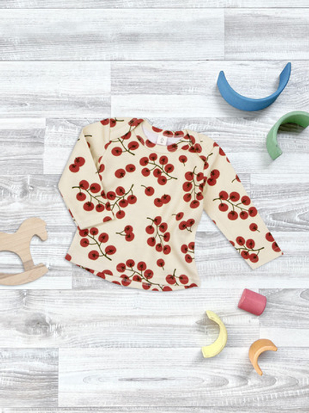 Футболка с длинным рукавом Mjölk Cherry Tomatoes