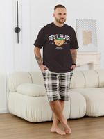 Костюм мужской Мишель-7 Виотекс КОРИЧНЕВЫЙ