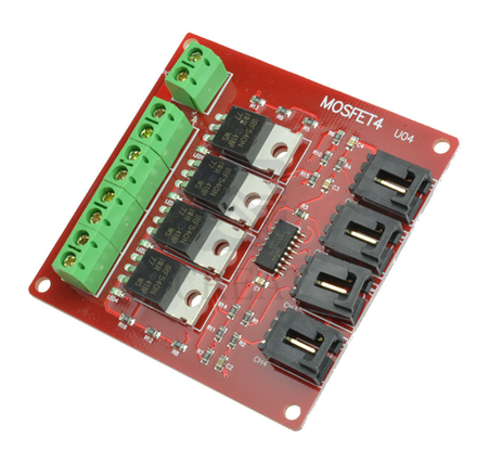 Модуль MOSFET на 4 канала на транзисторе IRF520