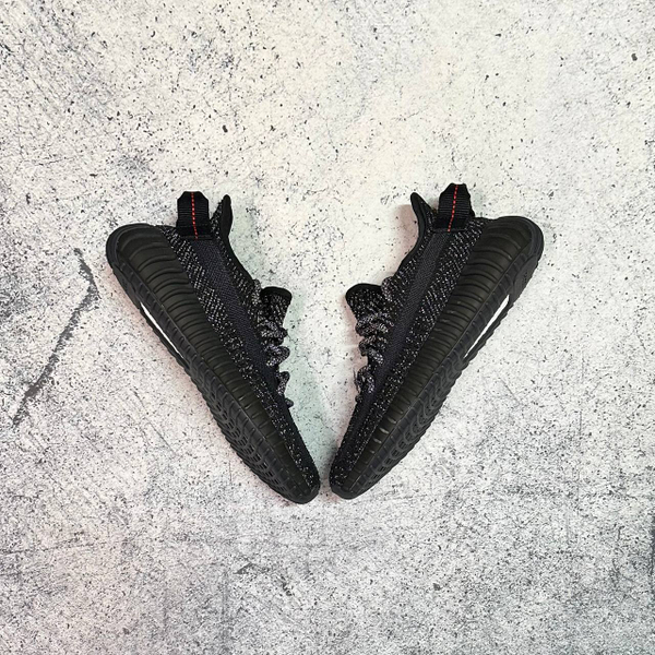 Детские кроссовки Adidas Yeezy 350 V2 LUX Reflective black