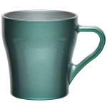 Кружка стеклянная 206мл «Металлик Грин» 55773SLBD2