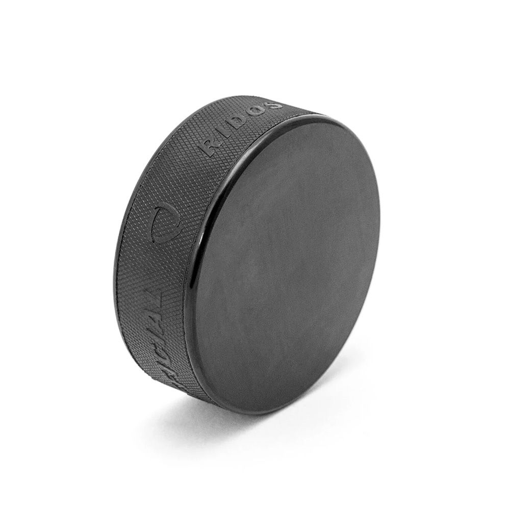 Шайба хоккейная оф.стандарт, MR-XS75, диам. 75 мм, выс. 25 мм, вес 170гр, РОССИЯ, резина, черная