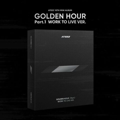 Альбом ATEEZ - 10th Mini Album [GOLDEN HOUR : Part.1 ‘WORK TO LIVE VER.’]