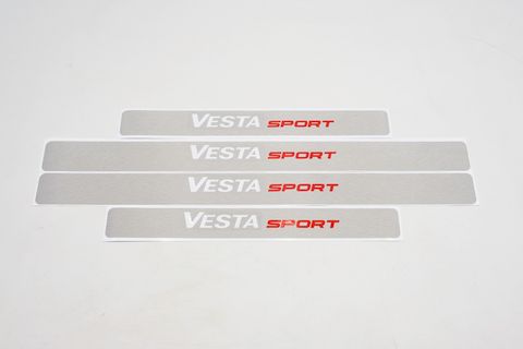 Наклейки на пороги под алюминий Vesta SPORT