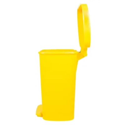 Бак для утилизации медицинских отходов Инновация класс Б 30 л с педалью желтый