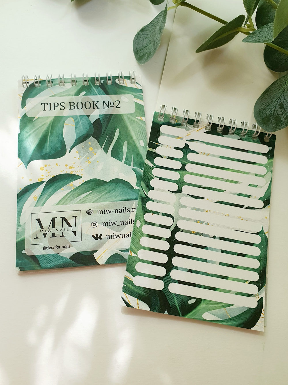 Наклейки на типсы Tips Book (блокнот) №2