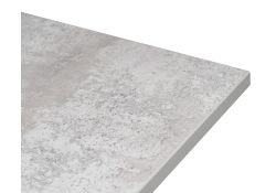 Стол Форли 90(150)х67х77 бетон / черный матовый