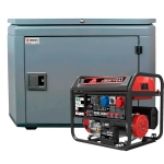 Генератор бензиновый SUNREKA G8500TFEAX с кожухом Geon 1200 RAL 7024