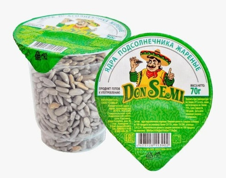 Семечки очищенные "Дон Семи" 70г.