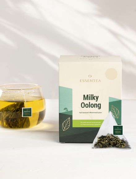 Чай ESSENTEA зеленый "Milky Oolong" Молочный улун 50 г. (2,5 г х 20 шт)