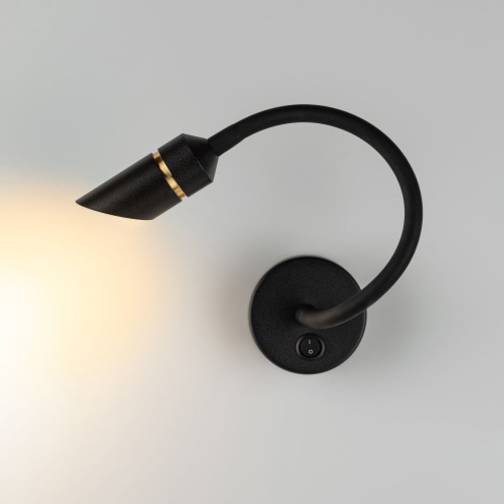 Светильник настенный ЭРА WL47 BK 3000K 3Вт IP20 черный