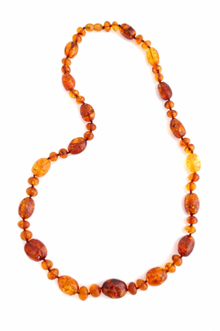 Бусы из янтаря (я-0575)