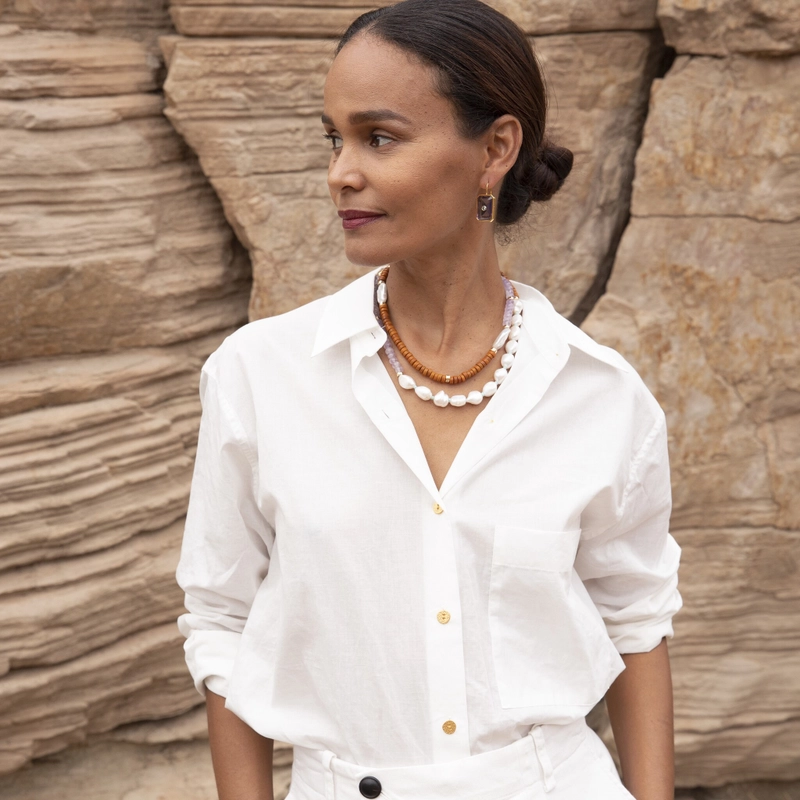 Серьги Плитка – Лавандовые