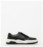 104608B3-YP black/grey-24Z Женские сникерсы деми