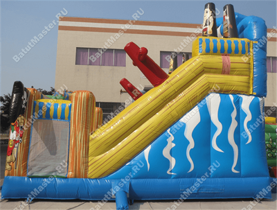 Коммерческий надувной батут "Пиратская радость"