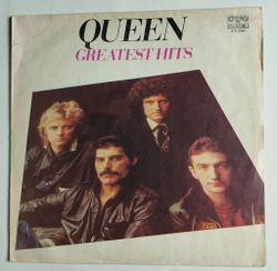 Винтажная виниловая пластинка LP Queen Куин Greatest Hits Самые Известные Хиты (Болгария 1987) EX
