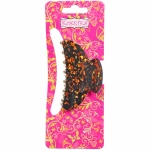 Заколка-краб для волос « ЭЙФОРИЯ», эва, микс 6 цветов, 7см (блистер Кокетка)
