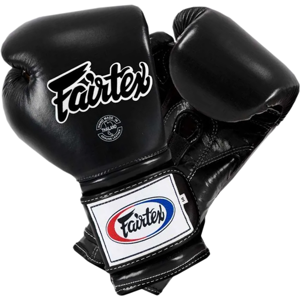 Боксерские перчатки Fairtex BGV-9 Mexican Style Black/White