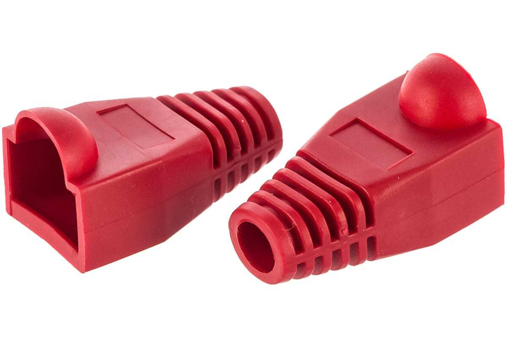 Колпачок RJ-45 красный 100шт REXANT 05-1205