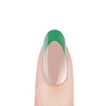 Nail Club Гель витражный G-027 Shot Green Зелёный 15 мл