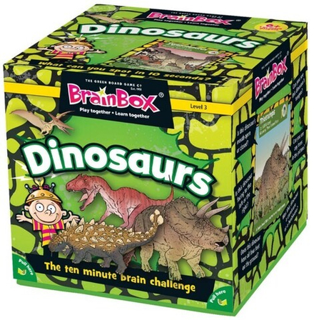 Настольная игра "Сундучок знаний BrainBox: Dinosaurs"