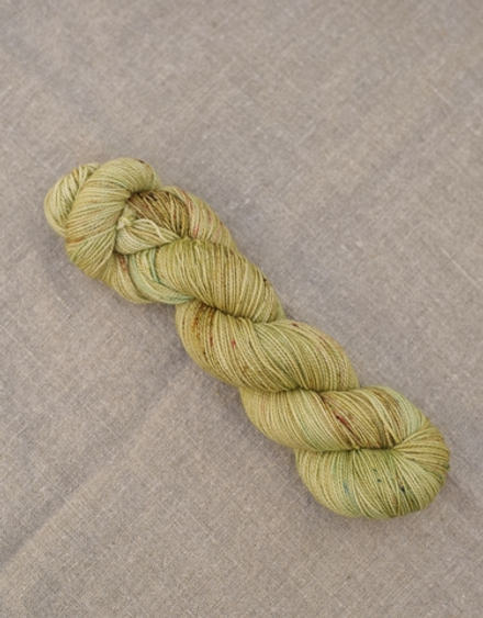 Носочная пряжа "Фисташковый пломбир"