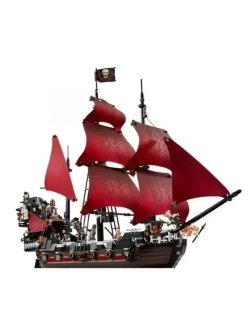 Конструктор Корабль Месть Королевы Анны 1207 деталей 6001