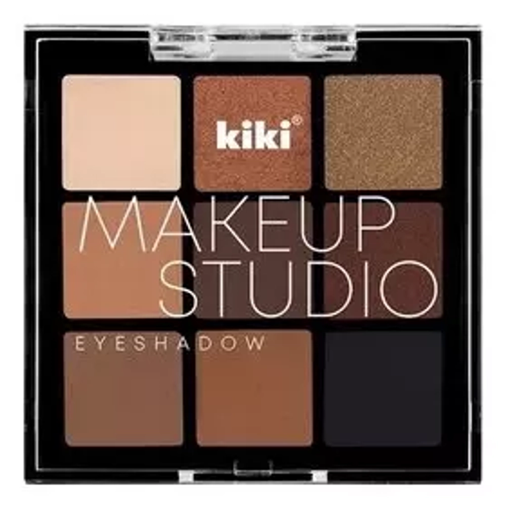 Kiki Тени д/век "MAKEUP STUDIO" 9 цв. тон 203 50г