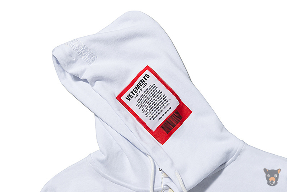 Худи Vetements "Logo Patch"