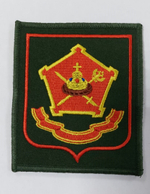 Шеврон Московский Военный Округ МВО красный кант